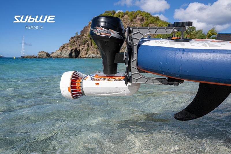scooter sous marin sublue qui permet de motoriser son paddle