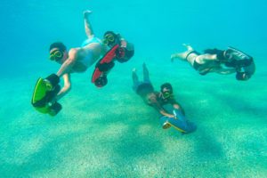 Underwater scooters for beginners