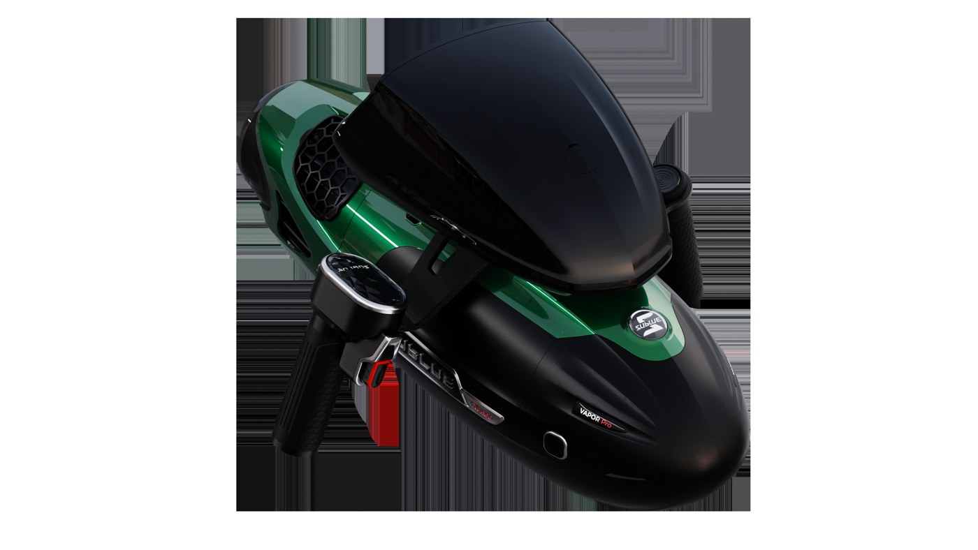 Sublue Vapor Pro underwater scooter in Emerald Green